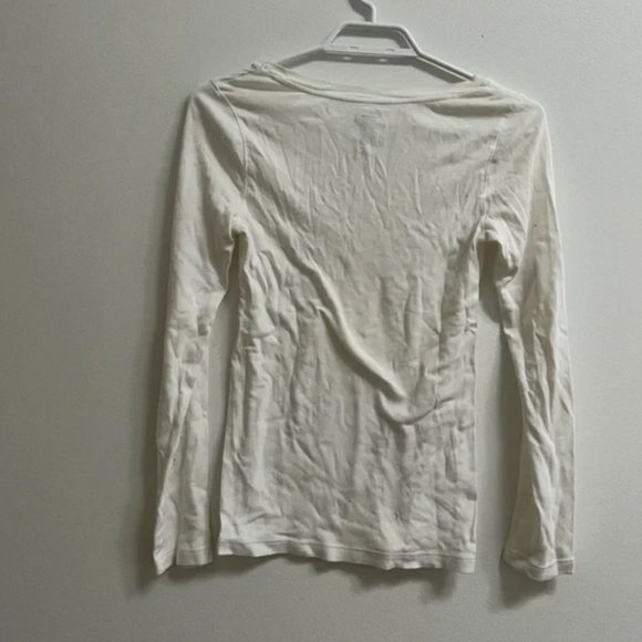 Old Navy Scoop Neck Long Sleeve Tee S - Picture 3 of 3